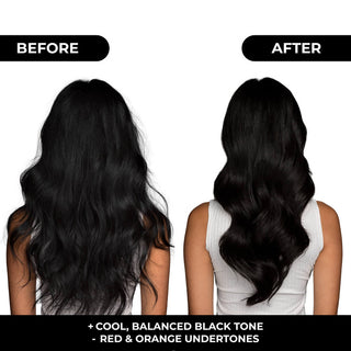 Cool Black Hair Toning Shampoo