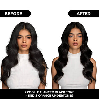 Cool Black Hair Toning Shampoo