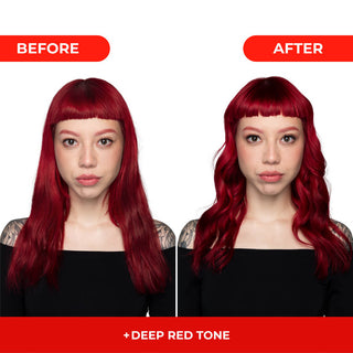 Deep Red Tone Correcting Mask