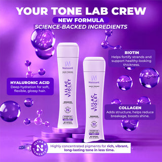 Lilac Violet Hair Toning Mask