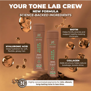 Glow Mocca Hair Toning Shampoo